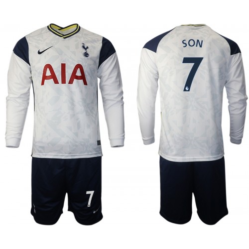 Tottenham Hotspur Dres Son 7 Dječji Domaći 2020/21 Dugim Rukavima Tottenham Hotspur Dres Son 7 Dječji Domaći 2020/21 Dugim Rukavima